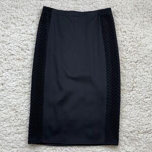 Xhilaration black pencil skirt